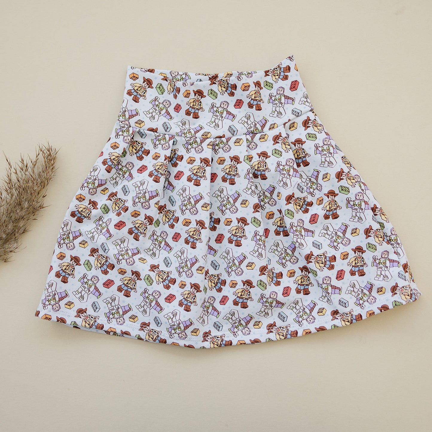 Woody & Buzz Block Skirt (Matching)