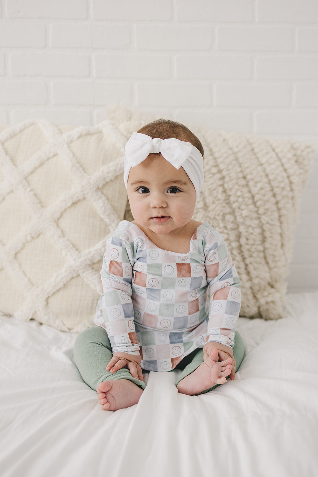 Retro Smile Peplum Top