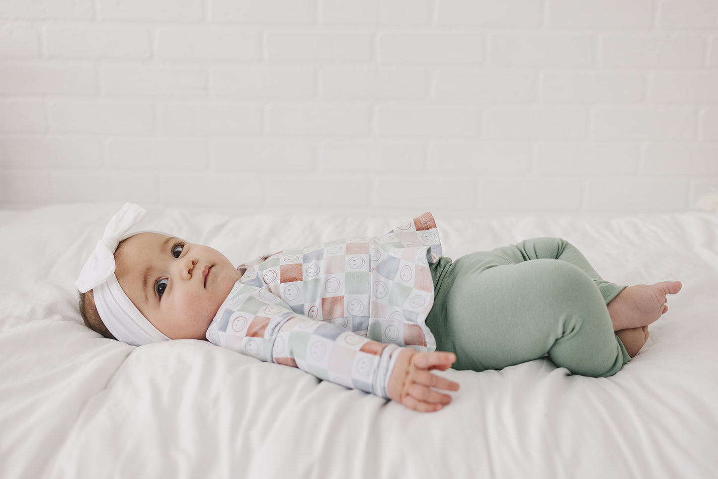 Retro Smile Peplum Top