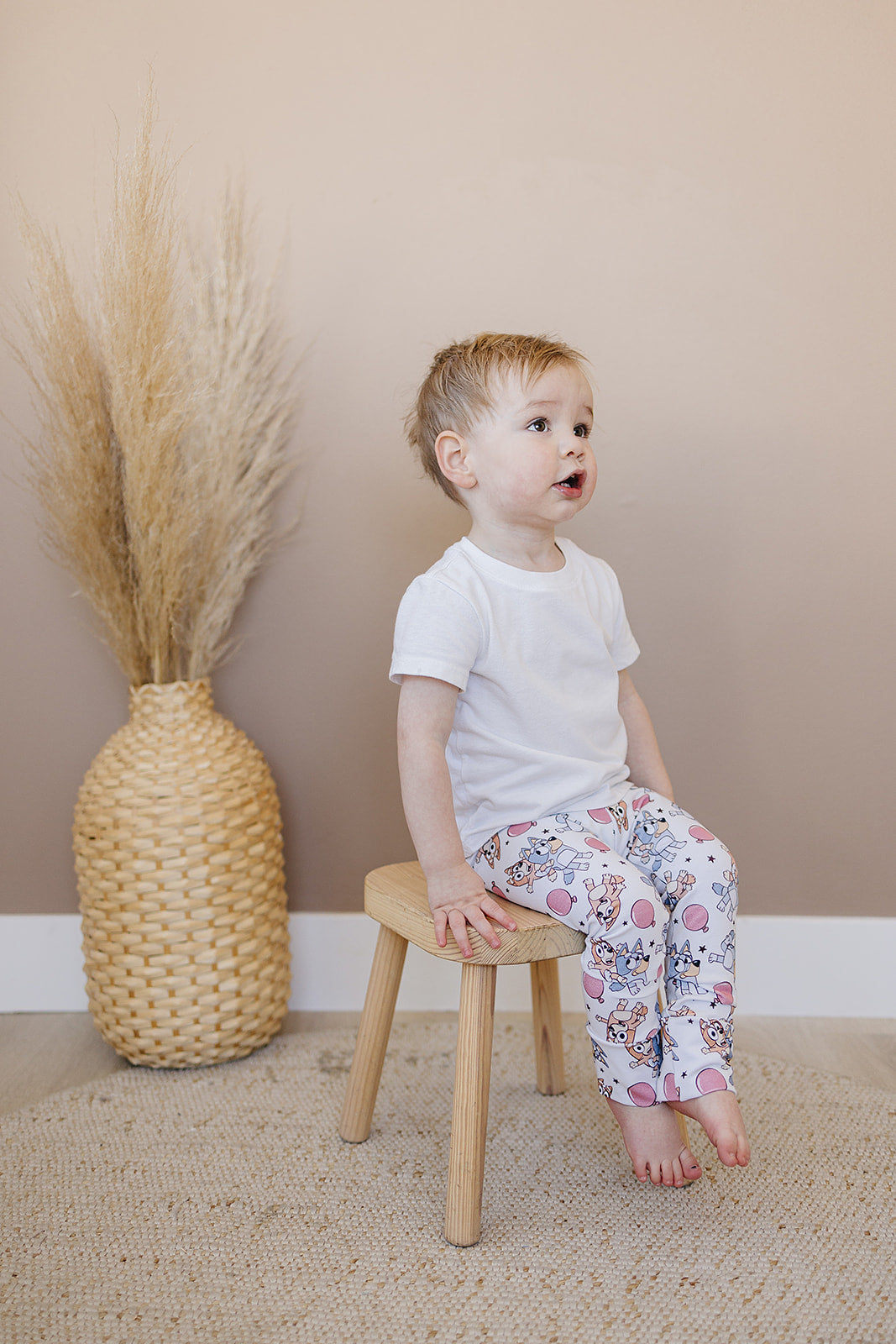 Neutral Bluey Leggings (Matching)