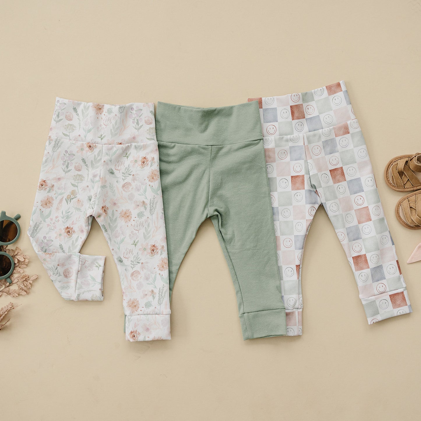 Solid Light Sage Leggings