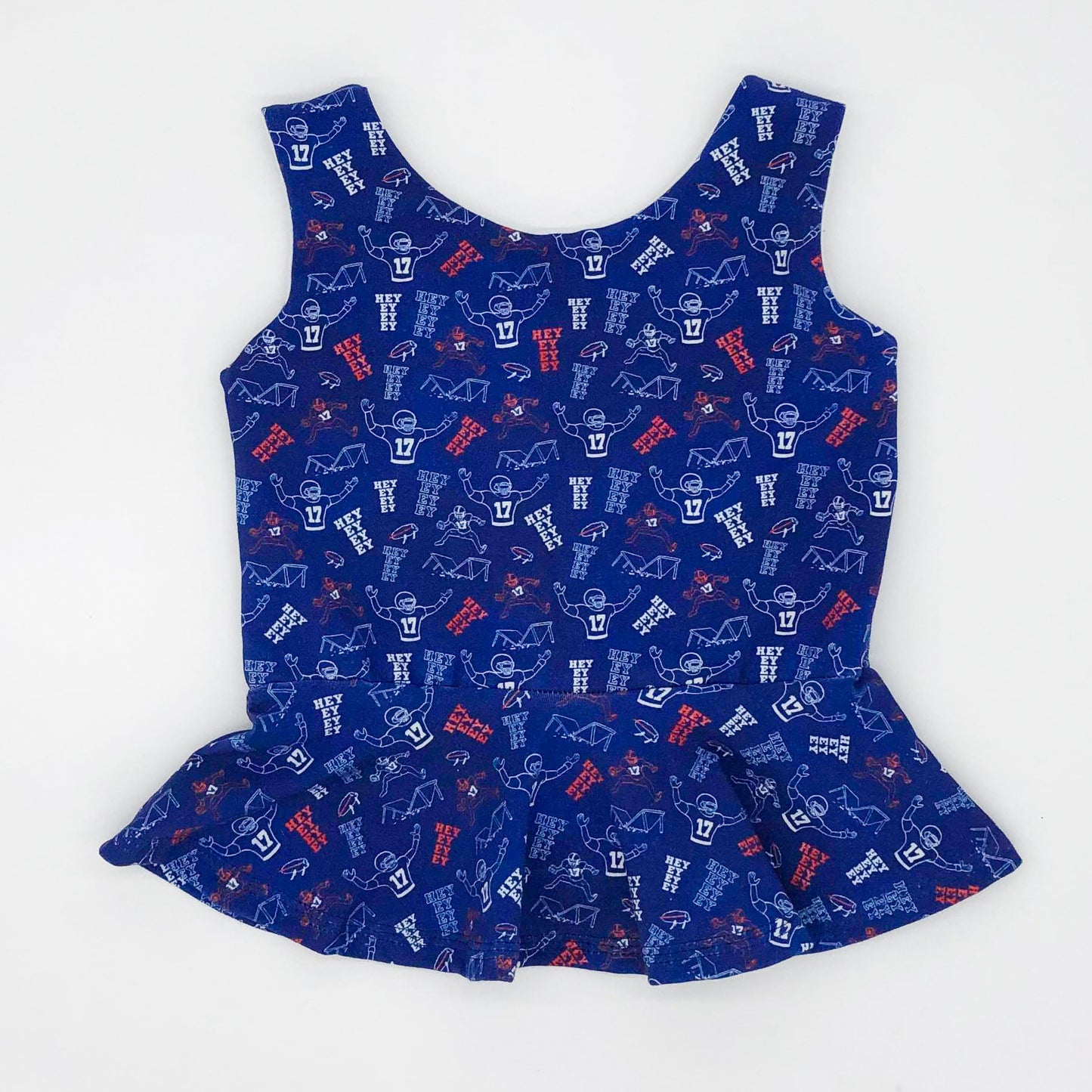 Hey Ey Ey Ey Peplum Top