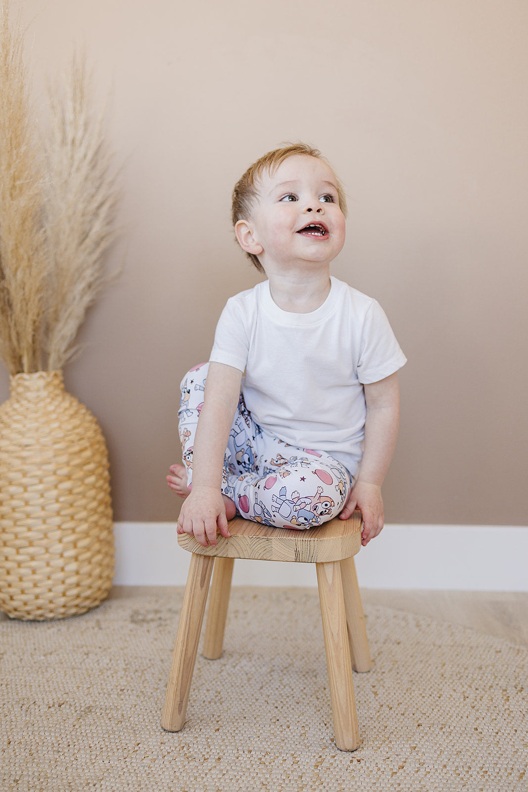 Neutral Bluey Leggings (Matching)