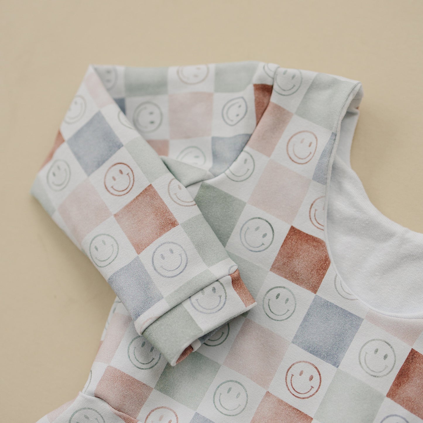 Retro Smile Peplum Top