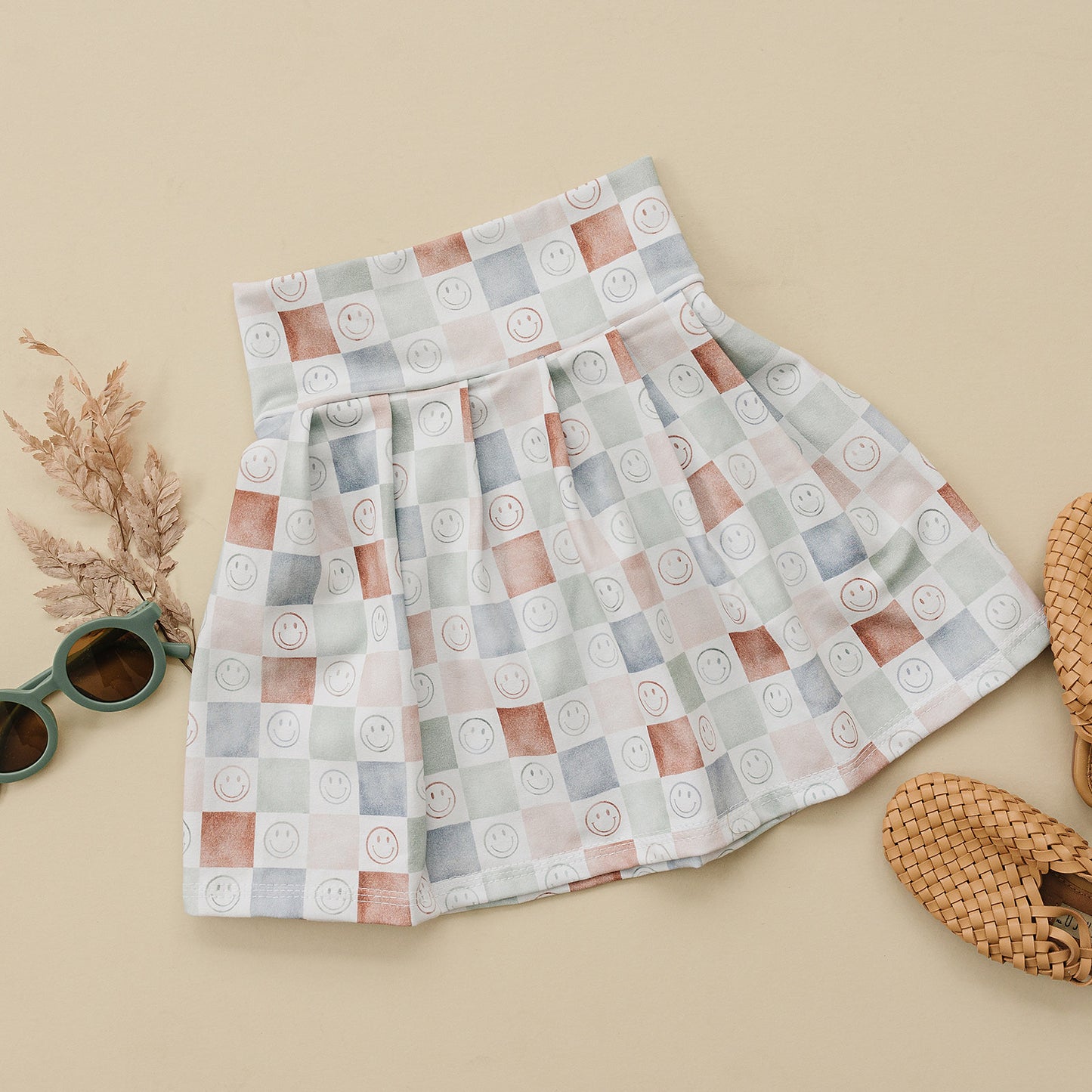 Retro Smile Skirt (Matching)