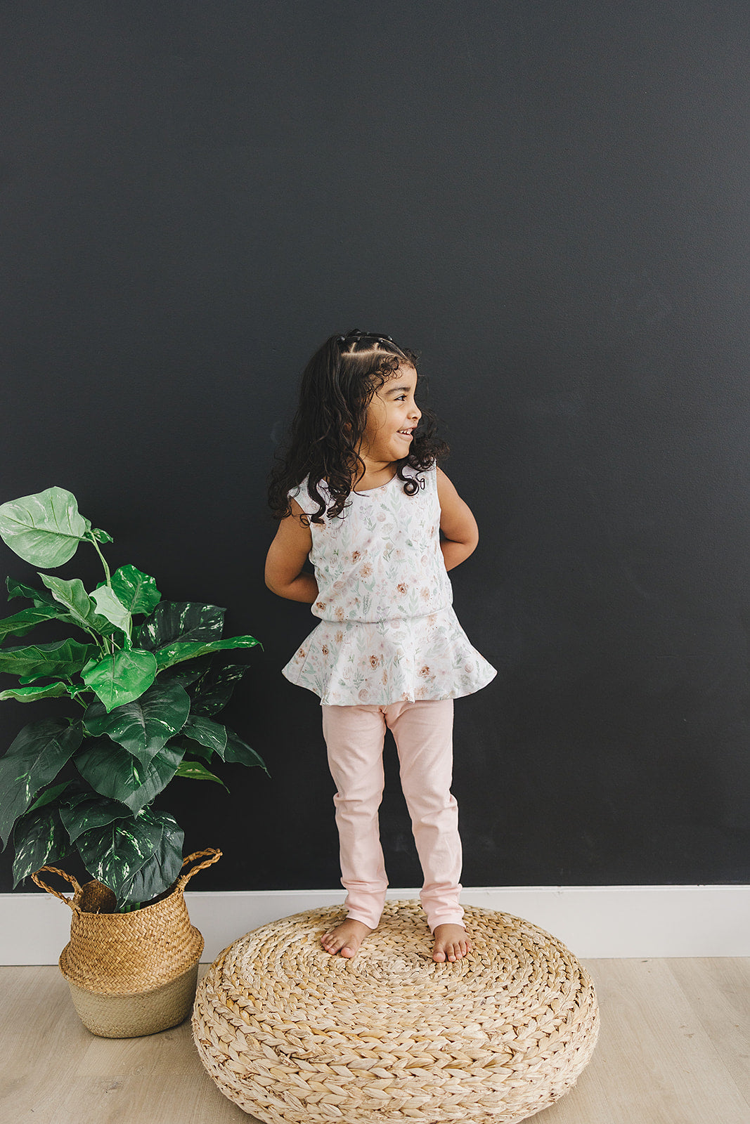 Solid Serenity Pink Leggings