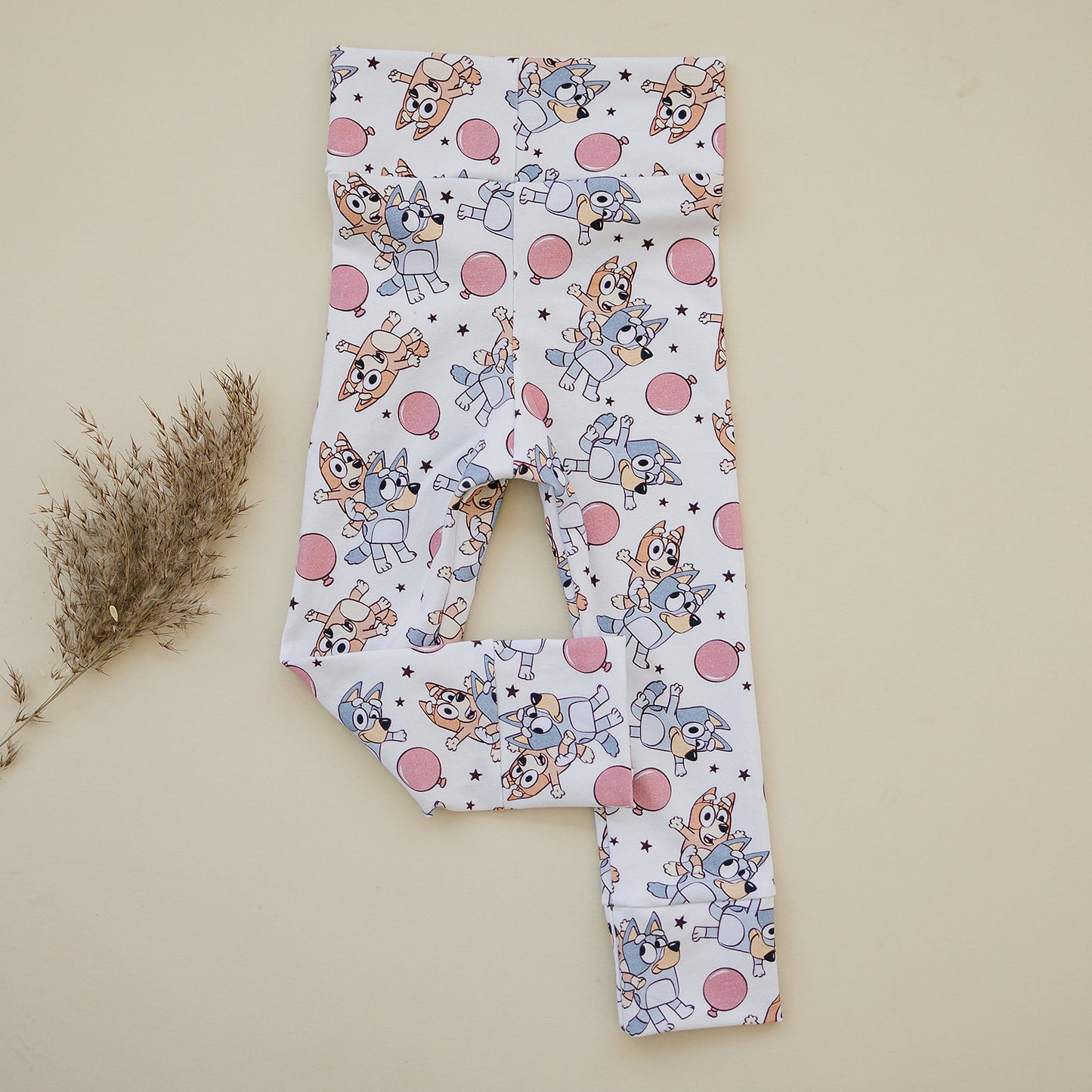 Neutral Bluey Leggings (Matching)