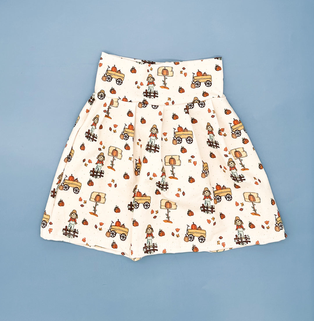 Autumn Scarecrow Skirt (Matching)