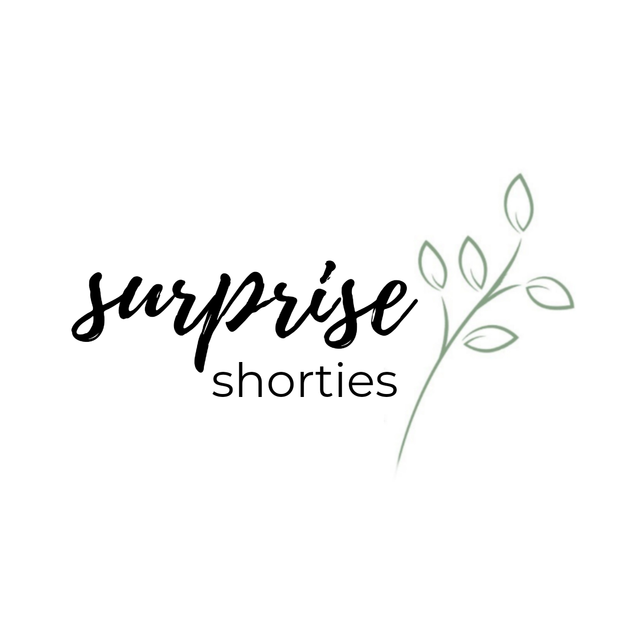 Surprise Print Shorties