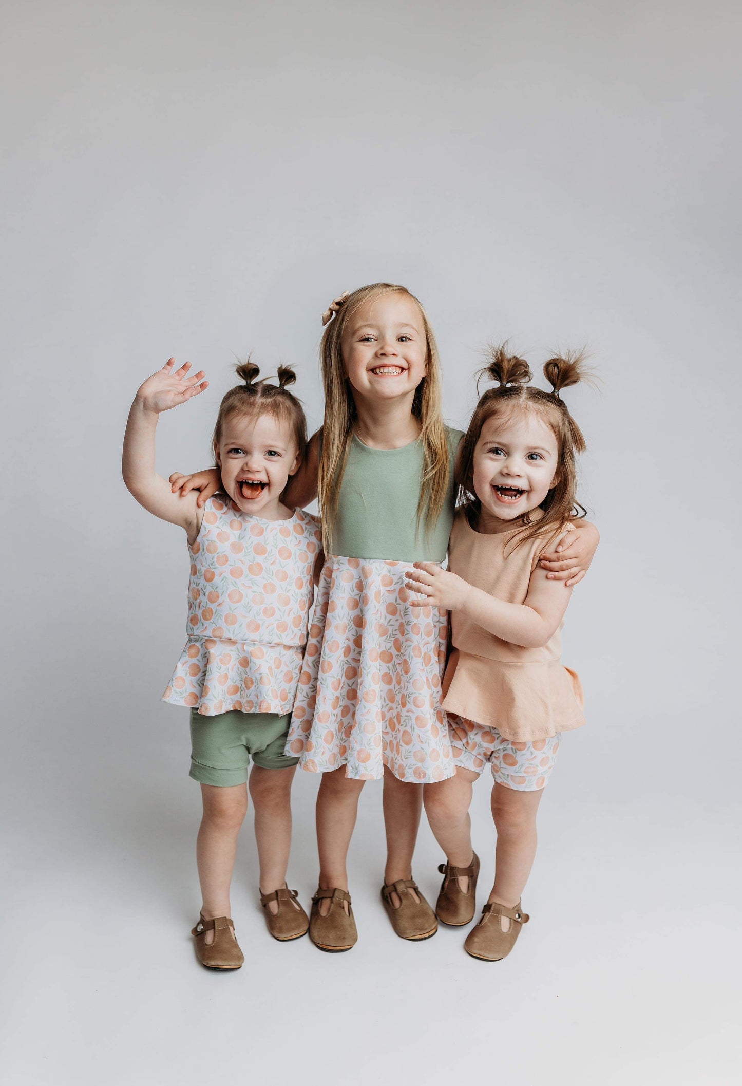 Solid Light Sage Shorties