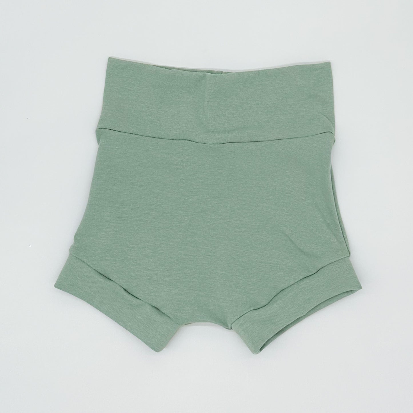 Solid Light Sage Shorties