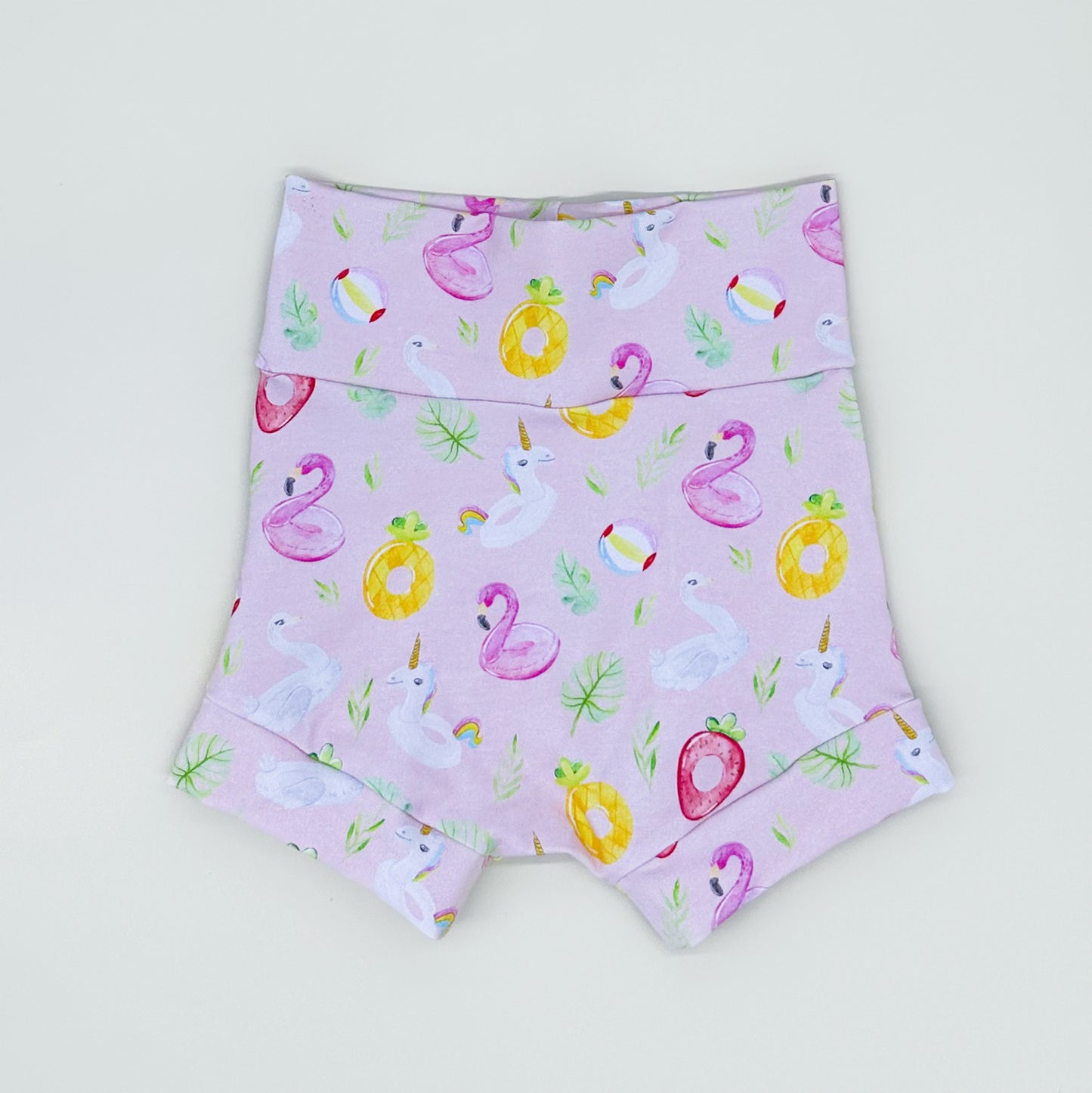 Pink Pool Float Shorties (Matching)