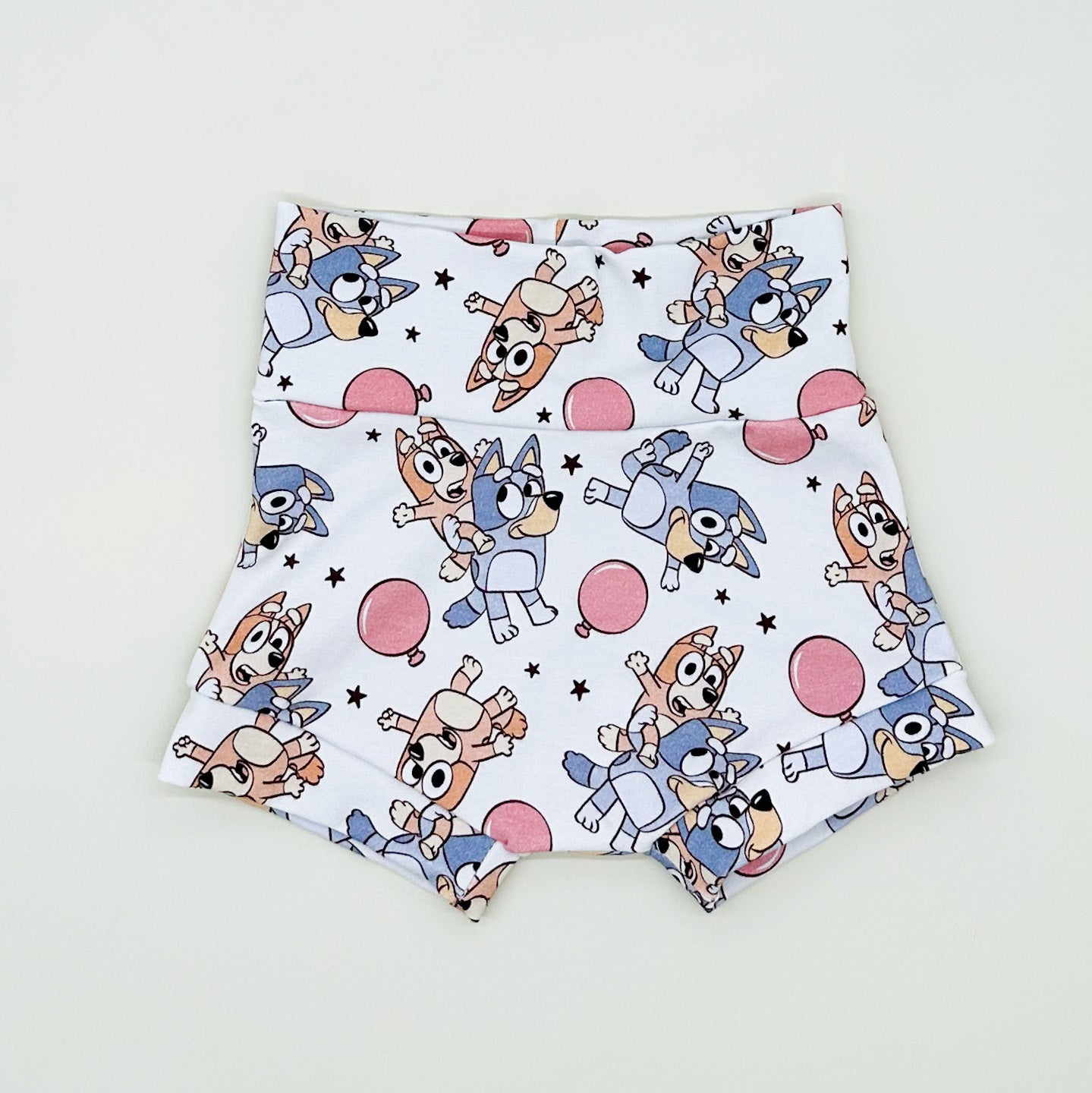 Neutral Bluey Shorties (Matching)