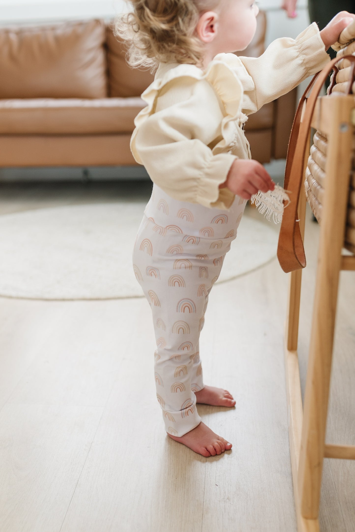 Neutral Rainbow Leggings