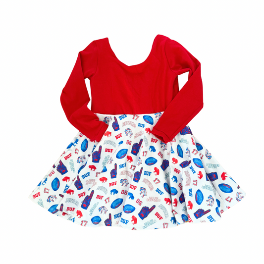 NEW Let’s Go ft. 86 Twirl Dress (Red Bodice)