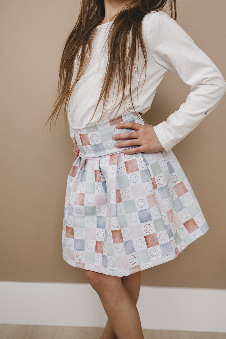 Retro Smile Skirt (Matching)