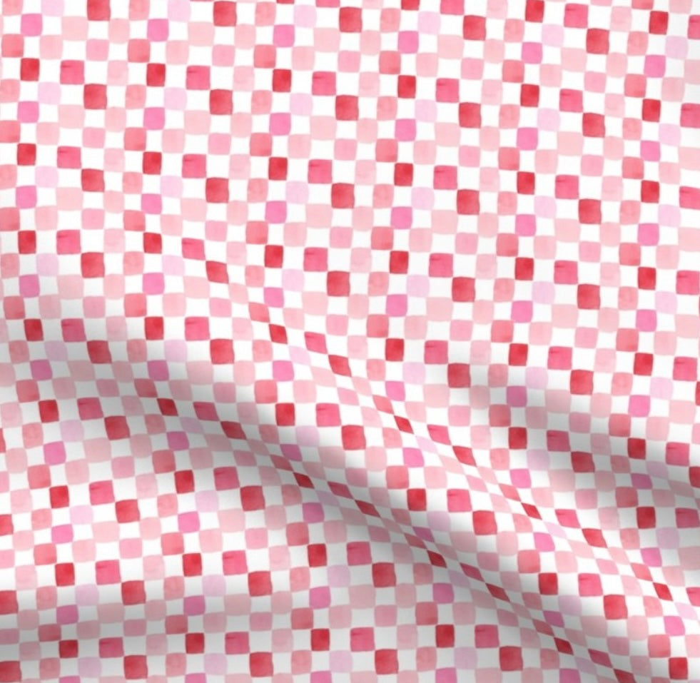 Valentine Checker Skirt (Matching)