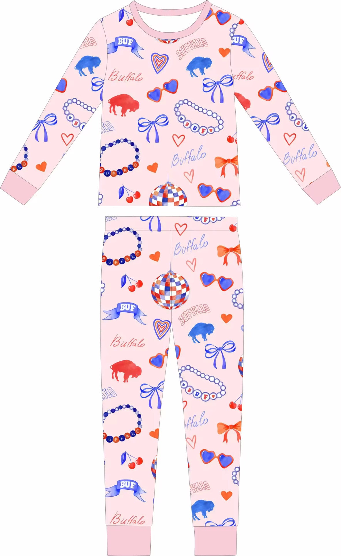 Buffalo Coquette Bamboo Two-Piece Set