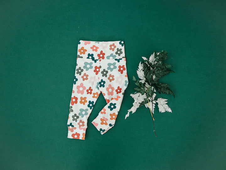 Retro Daisy Leggings (Matching)