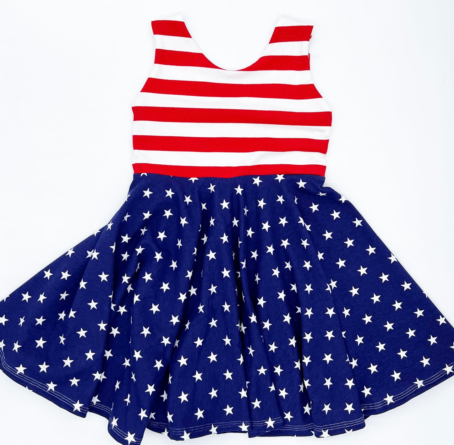 Stars & Stripes Twirl Dress