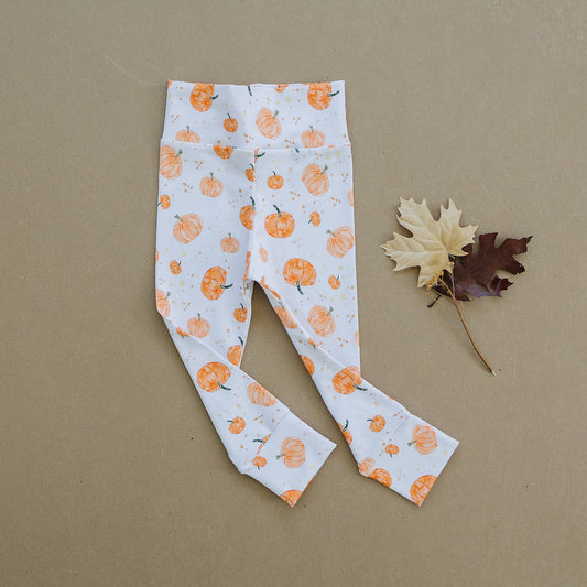 Speckled Pumpkin Leggings (Matching)