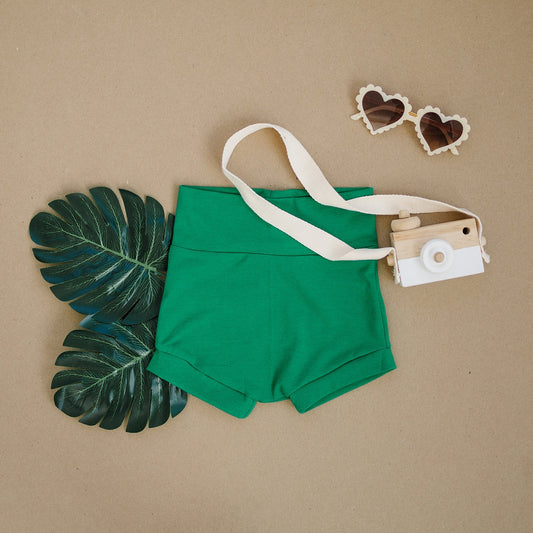 Solid Kelly Green Shorties