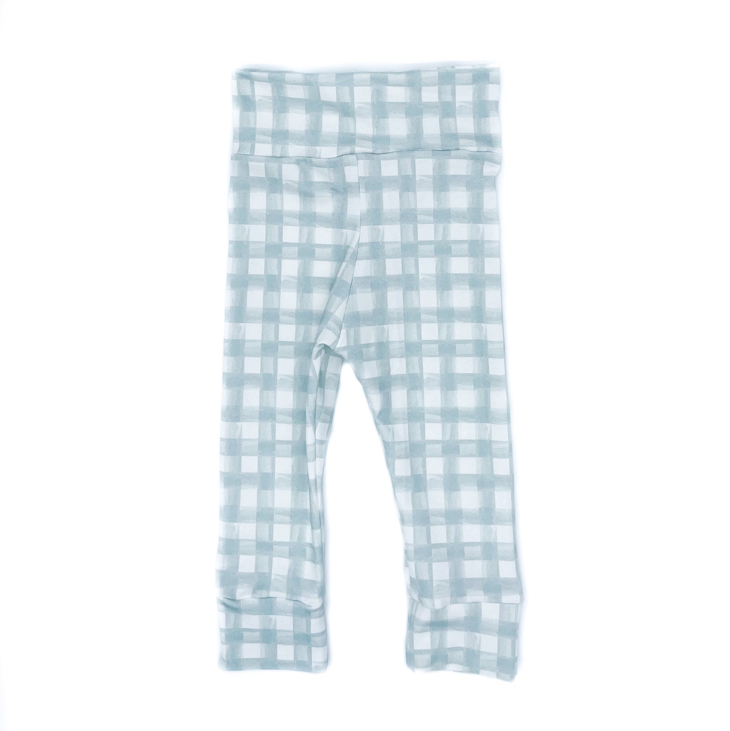 Steel Gingham Leggings