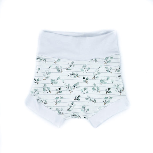 Eucalyptus Stripe Shorties